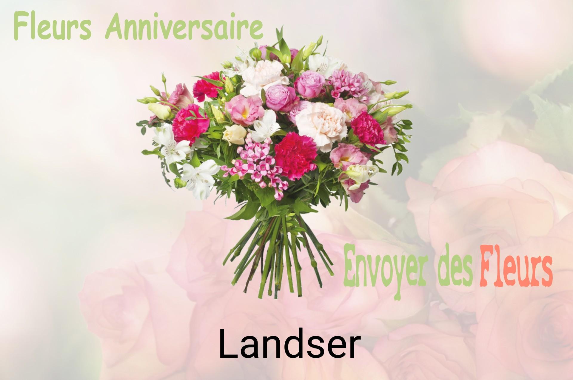 Bouquet de fleurs d’anniversaire livré à Landser